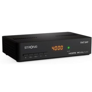RECEPTOR SATELITE STRONG SRT7408 ( HDMI - USB 2.0  - Preto  - Receção de canais TNT em HD - Mem... )