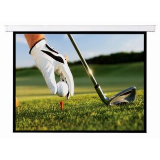 TELA DE PROJEÇÃO NAPOFIX S11/2080 ( Suspensão manual - Medidas: 112 polegadas - Relação 1:1  - A... )