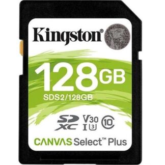 CARTÃO DE MEMÓRIA KINGSTON SDS2/128GB( 128 GB  - 85 MB (máx.) - 100 MB (máx.) )