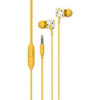 AURICULARES SPC HYPE AMARELO ( Amarelo  - Botão multifunções para atender chamadas e seleci... )