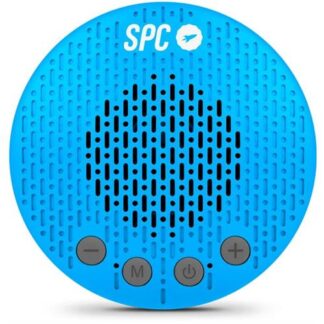 COLUNA BLUETOOTH SPC SPLASH 2 AZUL ( 5 W - Azul  - Bluetooth 5.0 - Rádio FM - Microfone - Sistema... )