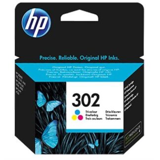 TINTEIRO HP Nº302 TRICOLOR - F6U65AE ( HP DeskJet 1110  HP DeskJet 2130  HP DeskJet 3630  HP Office... )