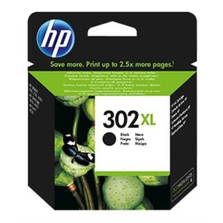 TINTEIRO HP Nº302XL PRETO - F6U68AE ( HP DeskJet 1110  HP DeskJet 2130  HP DeskJet 3630  HP Office... )