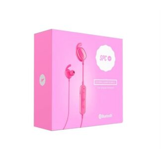AURICULARES DESPORTIVOS BLUETOOTH SPC STORK ROSA ( Rosa  - Bluetooth - Microfone - Mãos livres - Almofadas de s... )