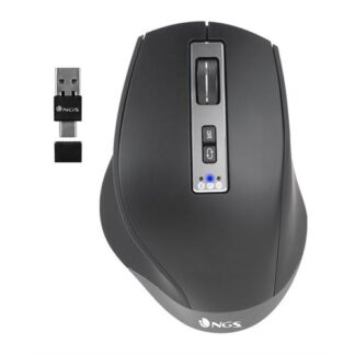 RATO SEM FIOS NGS -BLUR-RB ( Wireless  - Preto  - Sensor ótico - Ligação sem fios 2