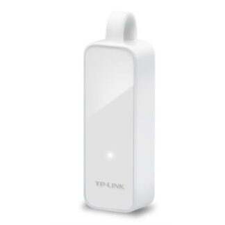 ADAPTADOR REDE TP-LINK USB 3.0 PARA RJ45 - UE300 ( USB 3.0 - RJ-45  - Branco  - Visor LED - Velocidade máxima d... )