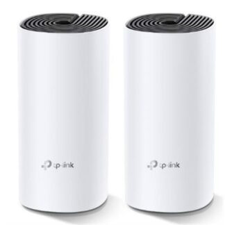 SISTEMA MESH TP-LINK AC1200(2UN.)DECO M4 ( Wireless - 2 x Gigabit Ports  - Branco  - Botão Reset - 5 GH... )