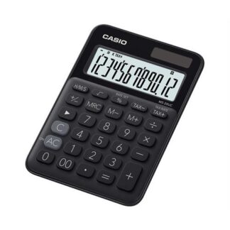 CALCULADORA CASIO SECRETAR.-MS20UCBK ( Preto  - Visor de 12 dígitos - Cálculo de taxas - Cálculo de... )