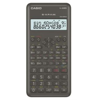 CALCULADORA CASIO CIENTIFICA -FX82MS ( Preto  - Visor para mantissa de 10 dígitos + expoente 2 - Ex... )